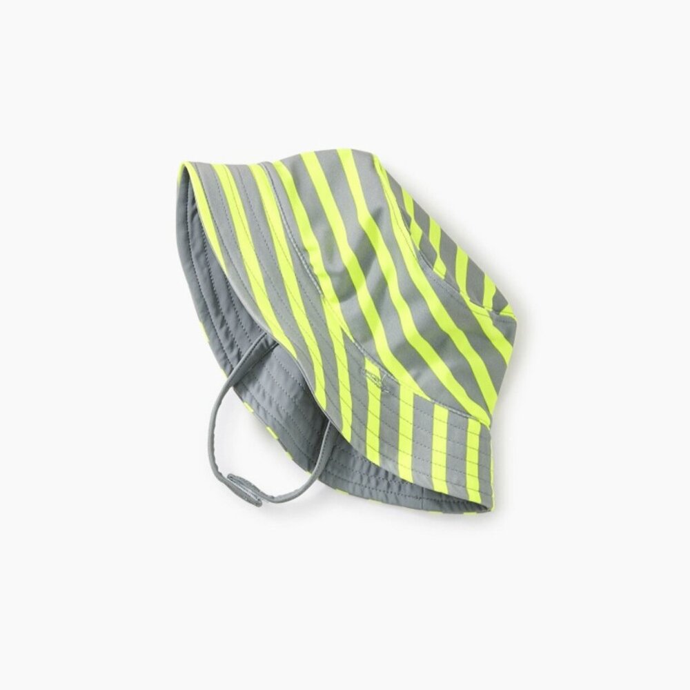 NWT Tea Collection Reversible Sun Hat Stripes Size 6-12 Months